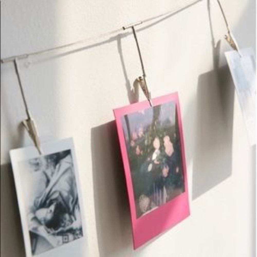 Metal photo clips